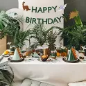 Narozeninový nápis Happy Birthday - Dinosauři