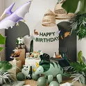 Narozeninový nápis Happy Birthday - Dinosauři