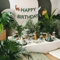 Narozeninový nápis Happy Birthday - Dinosauři