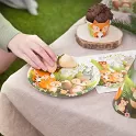 Papírové talíře Lesní kamarádi 18 cm - 6 ks