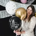 Party závěs černý 0.9x2.5m