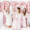 Šerpa Bride to be - bílá s rosegold