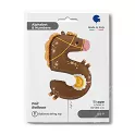 Foliová číslice Puppyloons 5 koník 89 cm