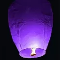 Lampion štěstí fialový
