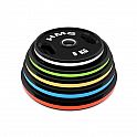 Sada pogumovaných olympijských kotoučů HMS TOG05 2 x 5 kg