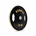 Sada pogumovaných olympijských kotoučů HMS TOG15 2 x 15 kg