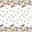 Platový ubrus Fiesta pinaty 137 x 214 cm