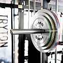 Sada ocelových olympijských kotoučů HMS TOS 2 x 10 - 25 kg (140 kg)