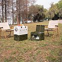 Skládací box s víkem NILS Camp NCB4003 42L zelený