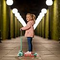 Dětská tříkolová koloběžka NILS Fun HLB1310 s LED fialová
