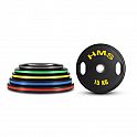 Sada pogumovaných olympijských kotoučů HMS TOG15 2 x 15 kg