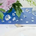 Diamantové konfety čiré velké