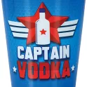 Plastové panáky Captain Vodka 3 ks