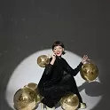 Disco koule zlatá 30cm