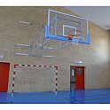 Basketbalová konstrukce otočná, interiér, vysazení od 4 m do 6,0 m