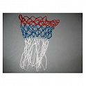 Basketbalová síťka STANDARD 4 mm, (bílo-modro-červená)