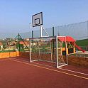 Branka na házenou 2x3 m (ZN) s basketbalovou konstrukcí