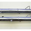Volejbalové sloupky ANTIVANDAL (ZN), prům.102 mm vč. objímek, bez zemních pouzder