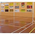 Badmintonové sloupky - mobilní, závaží - plast nádoba pro vodu nebo písek