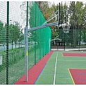 Basketbalová konstrukce streetball (ZN), nastavitelná výška v rameni, vysazení 1,65 m + pouzdro