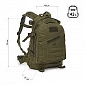 Batoh NILS Camp NC3904 Vanguard zelený 45L
