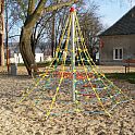 Lanová pyramida SC - výška 3,0 m, výška pádu 1,0 m, 6 zámků