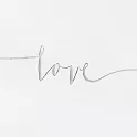Svatební kniha hostů stříbrné Love - bílá 22 stránek