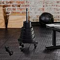 Olympijský polyuretanový kotouč HMS TPC25 25 kg