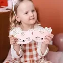 Party pozvánky roztomilá kočička 6 ks