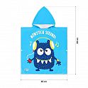 Ručník - pončo z mikrovlákna NILS aqua NAR20 Monster