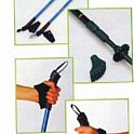 Trekové hole Sedco NORDIC WALKING ALU7075 černé vel. 65-140 cm
