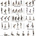 Činka kettlebell Exercise Black