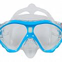 Šnorchlovací set 3 v 1, DĚTSKÝ, MODRÝ, obsahuje masku, ploutve a šnorchl