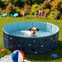 Skládací bazén pro psy NILS NC2805 120x30 cm