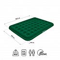 Nafukovací matrace NILS Camp NC2803 zelená 203x152x22 cm