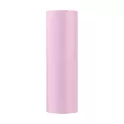 Satén v roli úzký světle růžový 16 cm x 9 m