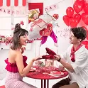 Party nápis Valentines Day - 150 x 30 cm