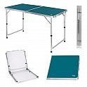 Skládací kempingový stůl NILS Camp NC1605 modrý
