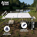 Acra campingový set stolek a 4 židličky C3L