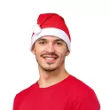Vánoční čepice Santa/Mikuláš