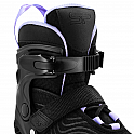 Spokey MATTY Kolečkové brusle, černo-fialové, vel. 35-42