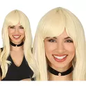 Paruka blond dlouhá premium