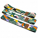 Spokey HOME JUNGLE SET Sada 3 posilovacích bavlněných gum + obal