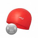 Silikonová čepice NILS Aqua NQC RD01 červená