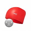 Silikonová čepice pro dlouhé vlasy NILS Aqua NQC LH červená