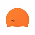 Silikonová čepice NILS Aqua NQC Dots oranžová