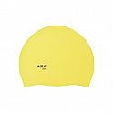 Silikonová čepice NILS Aqua NQC Dots žlutá