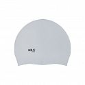 Silikonová čepice NILS Aqua NQC Dots šedá