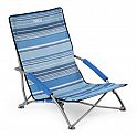 Plážové křeslo NILS Camp NC3035 modro-bílé