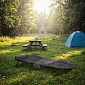Skládací kempingová postel NILS Camp NC2720 200 cm